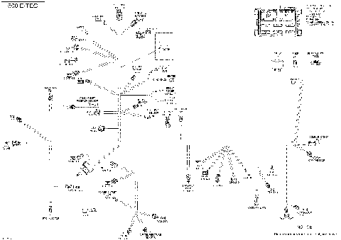 10- Electrical Harness 600 HO E-TEC 2018