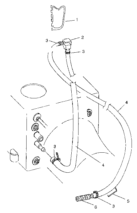 WATER SIPHON - B974978 (4941254125c001)