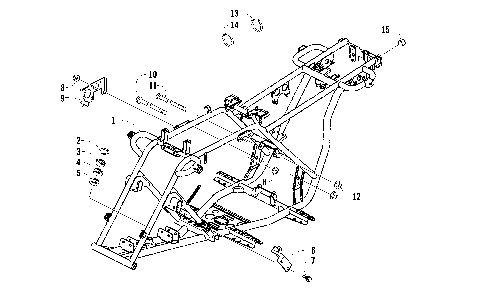 FRAME AND RELATED PARTS ASSEMBLY [89369]