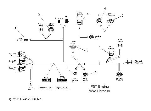 ENGINE WIRE HARNESS KIT - S07PY7FS/FE (49SNOWHARNESSFSTSWTCH)