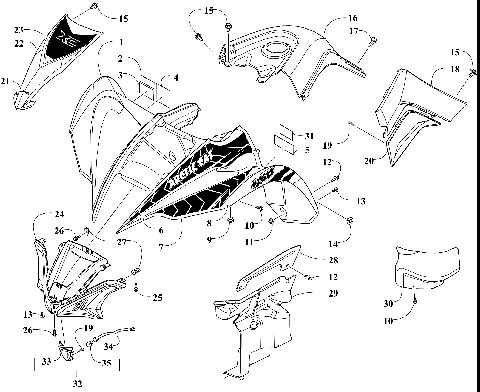 FRONT BODY ASSEMBLY [301206]