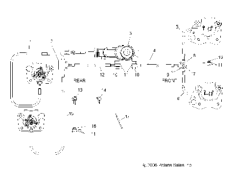 BRAKE LINES/MASTER CYLINDER - R07RF68AD/AF (49RGRBRAKELINES07500EFI)