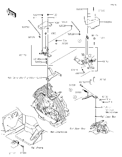 2023 Kawasaki Utility Vehicles Parts-Finder Diagrams | Team