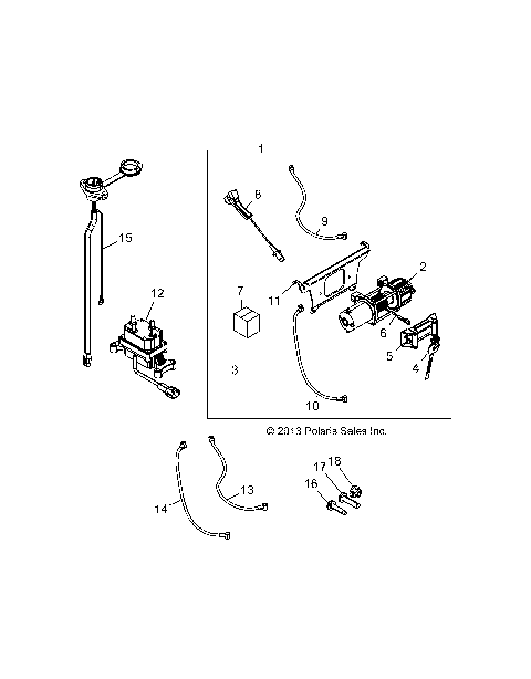 WINCH - R16RTE87A9 (49RGRWINCH14900XP)
