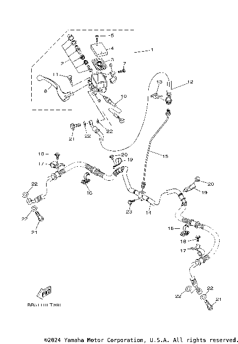 FRONT MASTER CYLINDER
