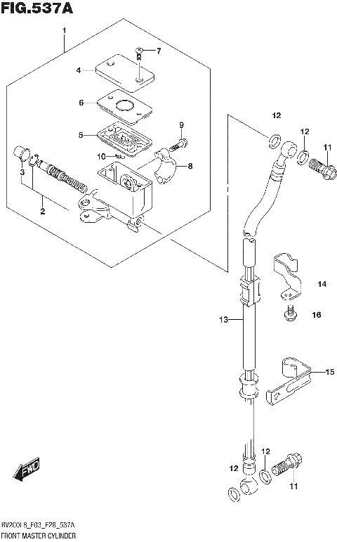 FRONT MASTER CYLINDER
