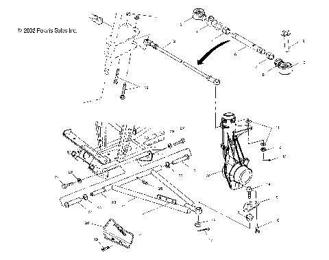 A-ARM/STRUT MOUNTING - C10CD50AA (4977417741B07)