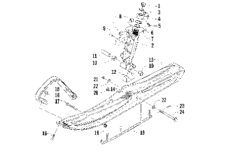 SKI AND SPINDLE ASSEMBLY [94584]