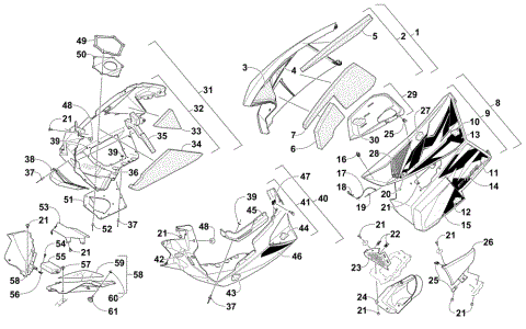 SKID PLATE AND SIDE PANEL ASSEMBLY