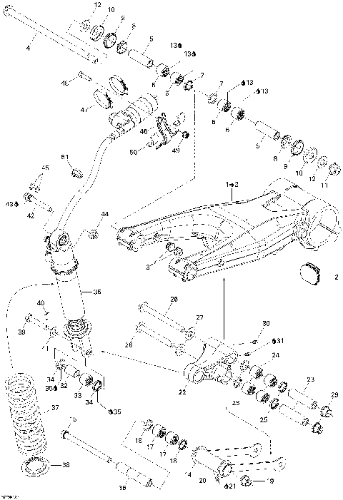 08- Rear Suspension Xmx