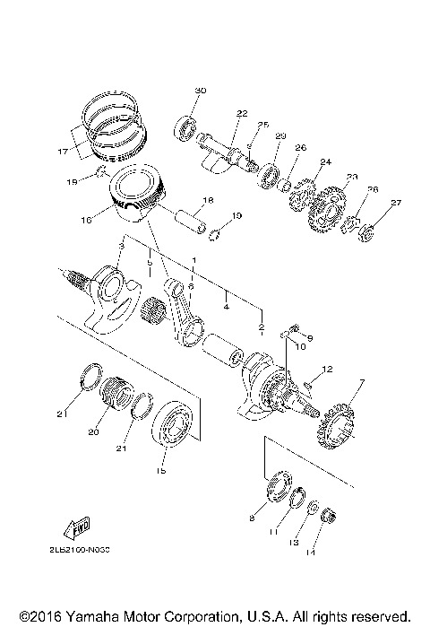 CRANKSHAFT PISTON