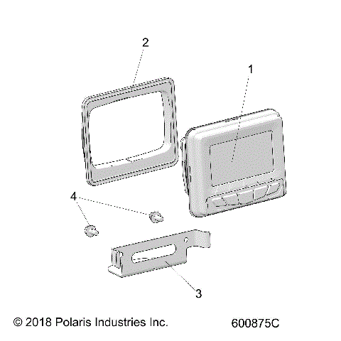 ELECTRICAL, MULTI FUNCTION GAUGE - S19DDE8PSL (600875C)