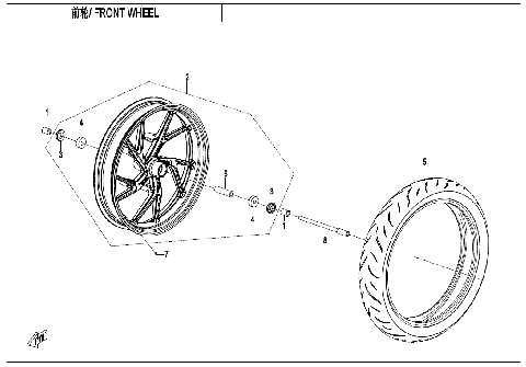 FRONT WHEEL