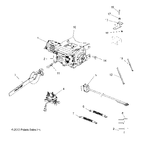 OPTIONS, WINCH - A14MN50EM/EA (49ATVWINCH14SP800F)
