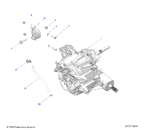 DRIVE TRAIN, MAIN GEARCASE MOUNTING