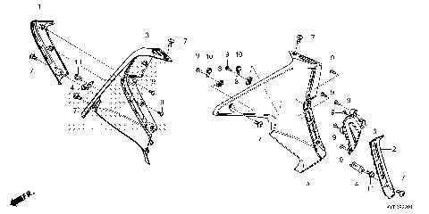 SHROUD (CRF300LR/LRA)
