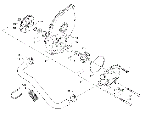 WATER PUMP ASSEMBLY [301514]