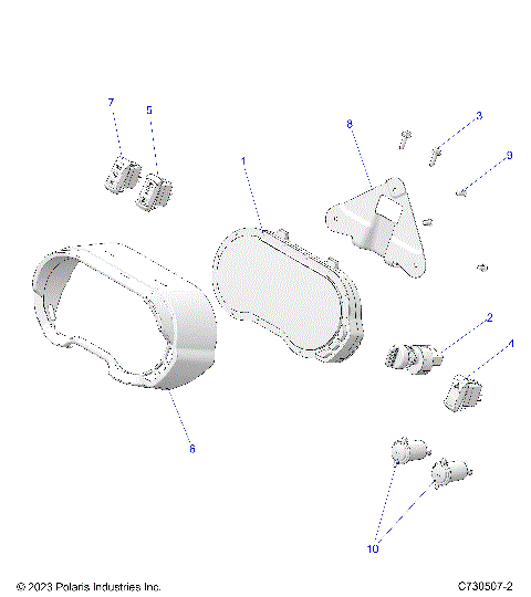 ELECTRICAL, DASH INSTRUMENTS AND CONTROLS - G25GAB99 (C730507-2)