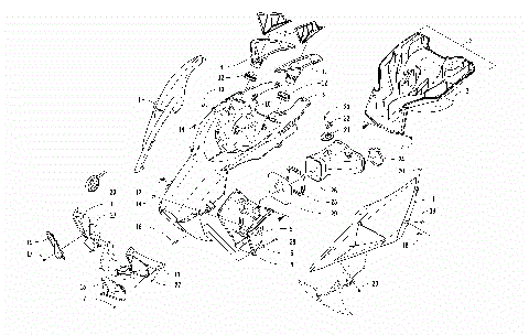 HOOD AND AIR INTAKE ASSEMBLY [109512]