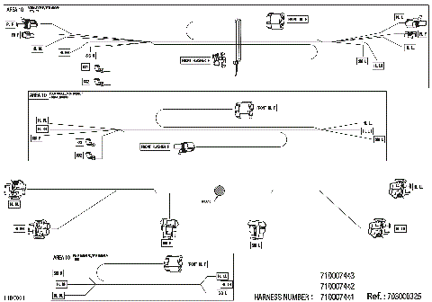08- Electric - Front Wiring Harness - 710007442