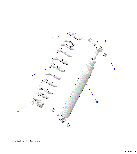 SUSPENSION, REAR SHOCK MOUNTING- R23TAA99A1/TAE99A1/A9 (C701218-02)