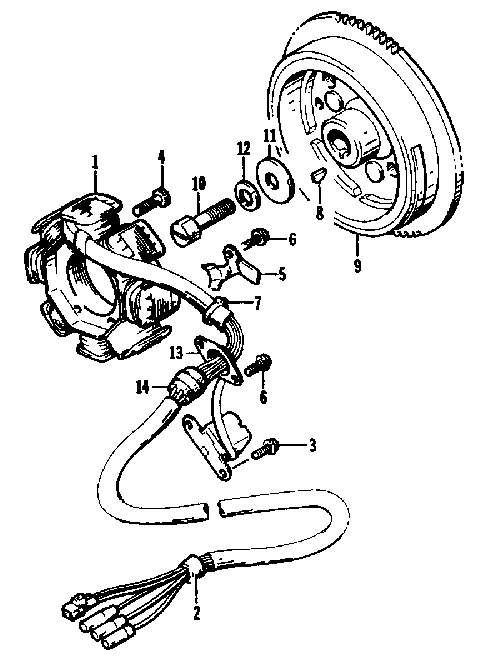 MAGNETO (SERIAL # THRU ARJ4053A595) [72660]