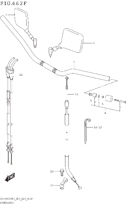 HANDLEBAR (DR-Z400SMM3 E33)