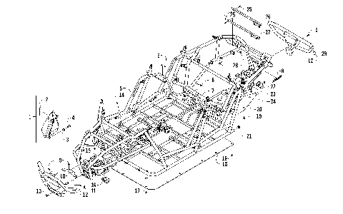 FRAME, HEADLIGHTS, AND RELATED PARTS [100028]
