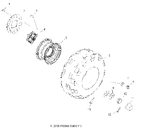 WHEEL, REAR - R07RB50AA/RH50AA (49RGRWHEELRR07500)
