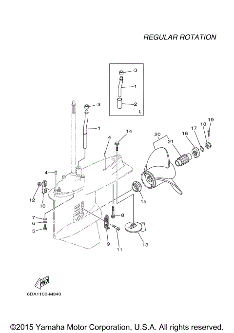 LOWER CASING DRIVE 2
