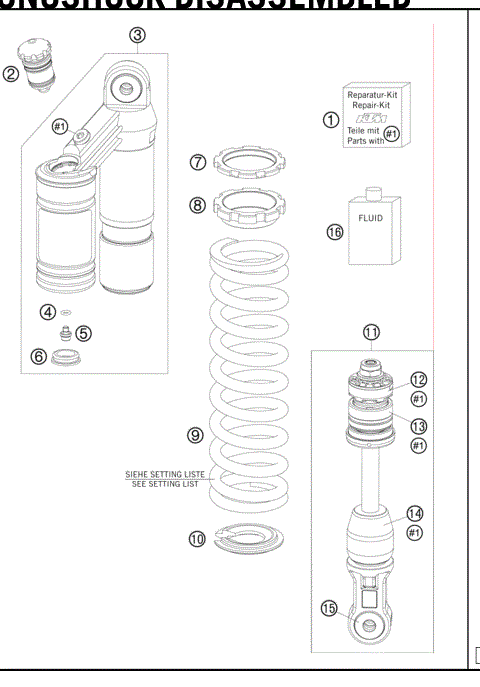 MONOSHOCK DISASSEMBLED 