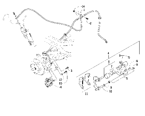 HYDRAULIC BRAKE ASSEMBLY [96441]