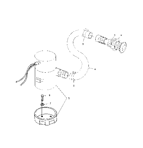 BILGE PUMP - W014697D (4964806480B010)