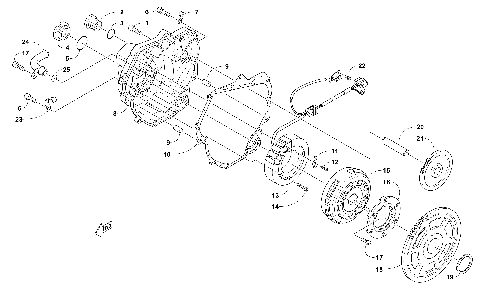MAGNETO AND COVER ASSEMBLY [104555]