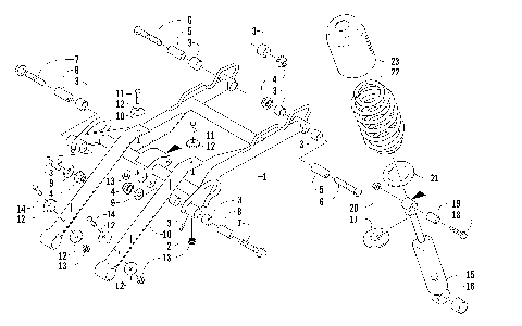 REAR SUSPENSION FRONT ARM ASSEMBLY [86785]