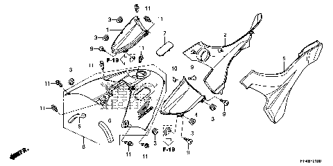 SIDE COVER@TANK COVER