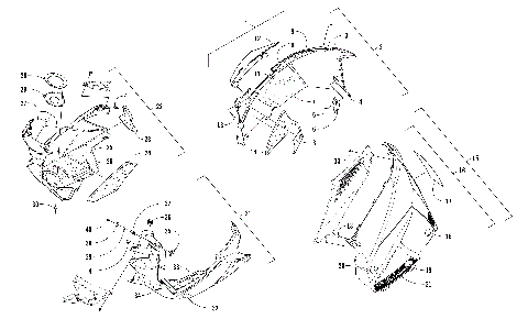 SKID PLATE AND SIDE PANEL ASSEMBLY [105070]