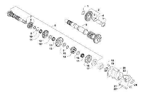 SECONDARY TRANSMISSION ASSEMBLY [97030]