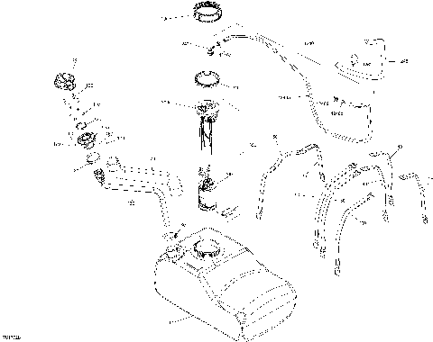02- Fuel System - Model without Suspension