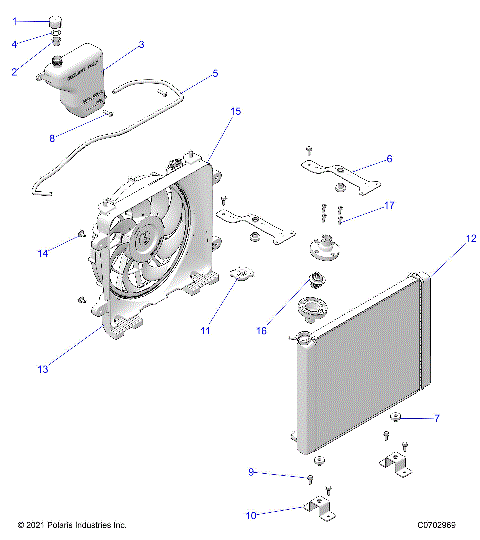 ENGINE, COOLING, RADIATOR - D22P2AD4B4/ED4B4/FD4B4/GD4B4 (C0702969)