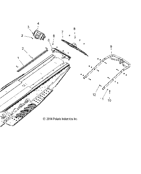BODY, BUMPER, REAR, SNOWFLAP and TAILLIGHT COVER - S15CS6GSL/GEL (49SNOWBUMPERRR15600V)