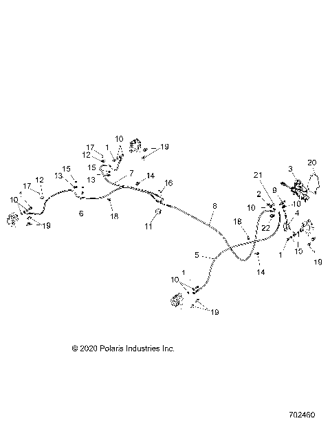BRAKES, BRAKE LINES and MASTER CYLINDER - R21MAA57F1/F9/SF1/F9/C1/C9/CK/E1/E9/EK (701460)