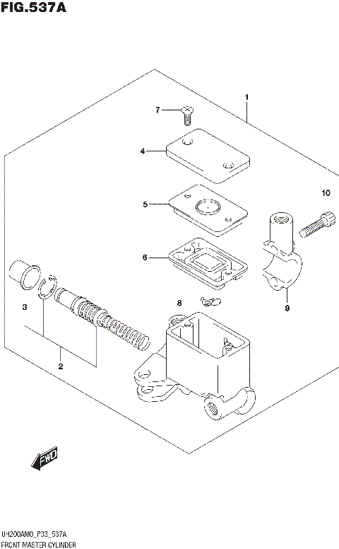 FRONT MASTER CYLINDER