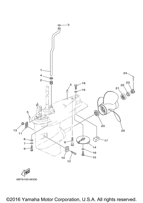 LOWER CASING DRIVE 2