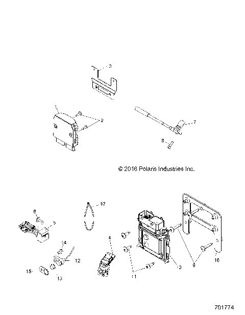 ELECTRICAL, REGULATOR, RELAYS, SENSORS and ECU - R17RAA76NA (49RGRELECT116X6)