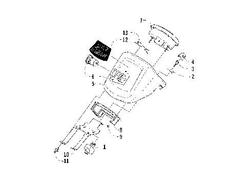 INSTRUMENT POD ASSEMBLY [92627]