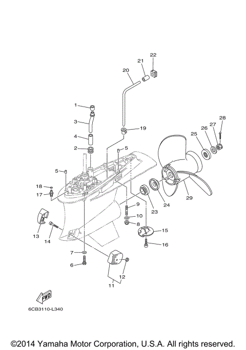 LOWER CASING DRIVE 2