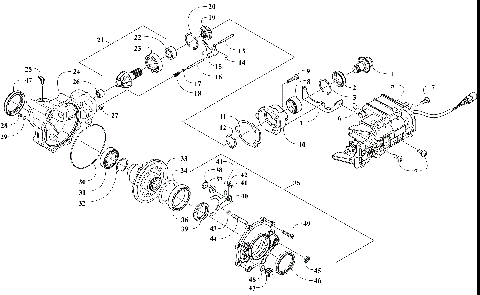 FRONT DRIVE GEARCASE ASSEMBLY [303271]