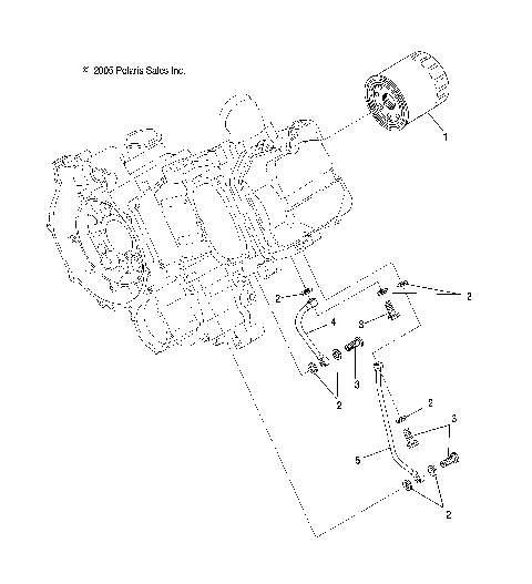ENGINE, OIL FILTER - A07CL50AA (4999201649920164D13)