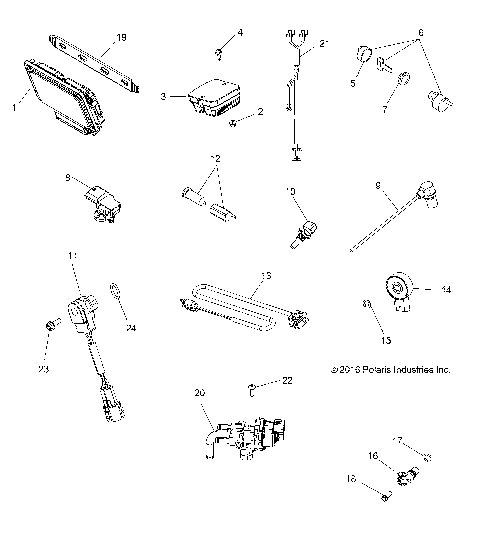 ELECTRICAL, SWITCHES, SENSORS, ECU and CONTROL MODULES - A17SYE95AK [101036]